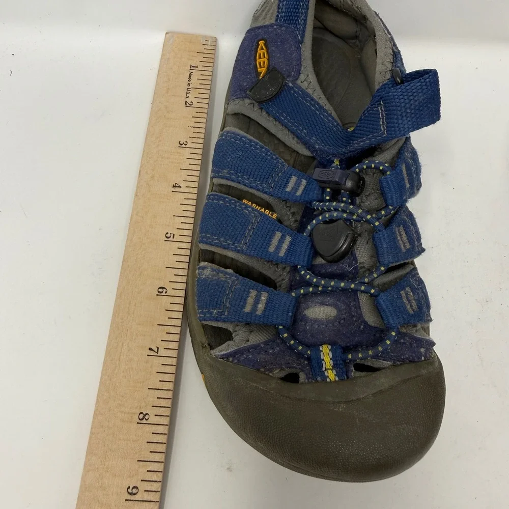 Keen Newport H2 Blue Grey Water Sandals Youth Size 2 1009962 Hiking Shoes